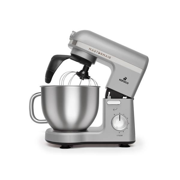 Karaca Mastermaid Chef Pro Çift Kollu Stand Mikser Cool Gray 1750 W - Image 1
