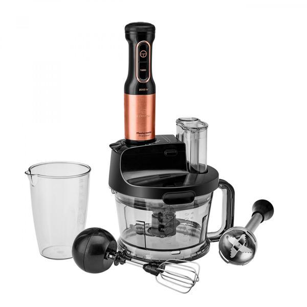 Karaca Mastermaid Prosteel Mutfak Robotu 2000W Black Copper - Image 1