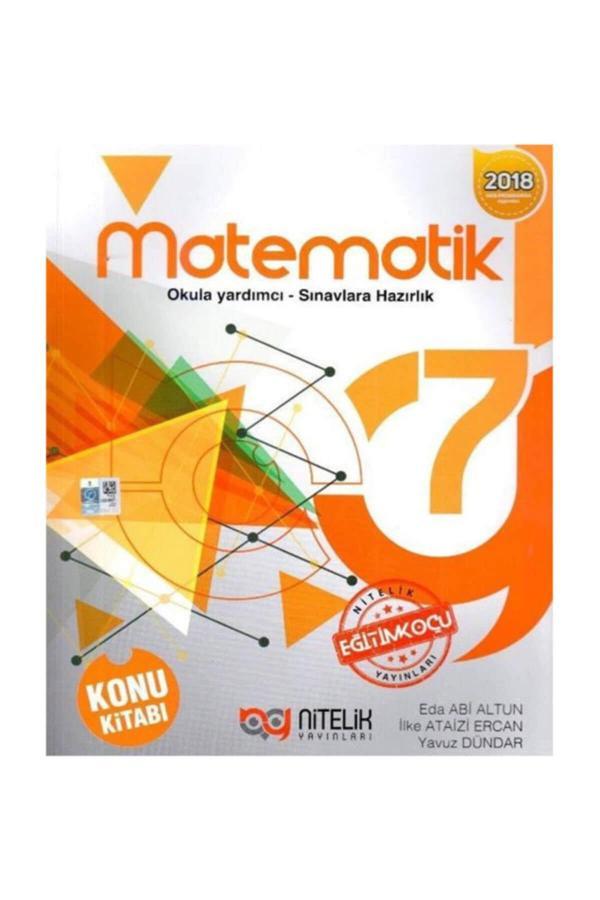 Nitelik 7.Sınıf Matematik Konu Kitabı -  - Nitelik Yayınları - Image 1
