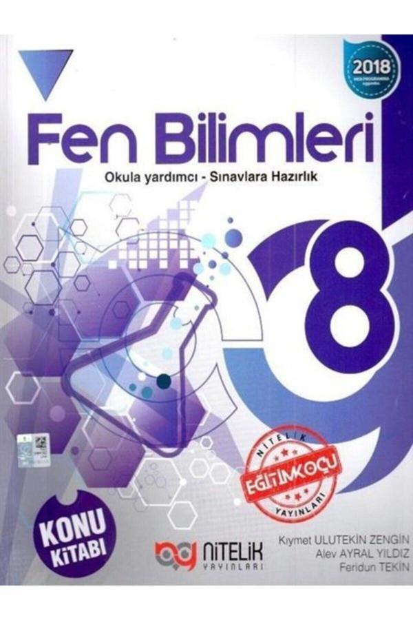 Nitelik 8. Sınıf Fen Bilimleri Konu Kitabı -  - Nitelik Yayınları - Image 1