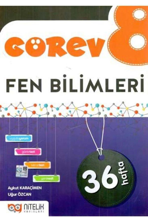 Nitelik 8. Sınıf Görev Fen Bilimleri -  - Nitelik Yayınları - Image 1