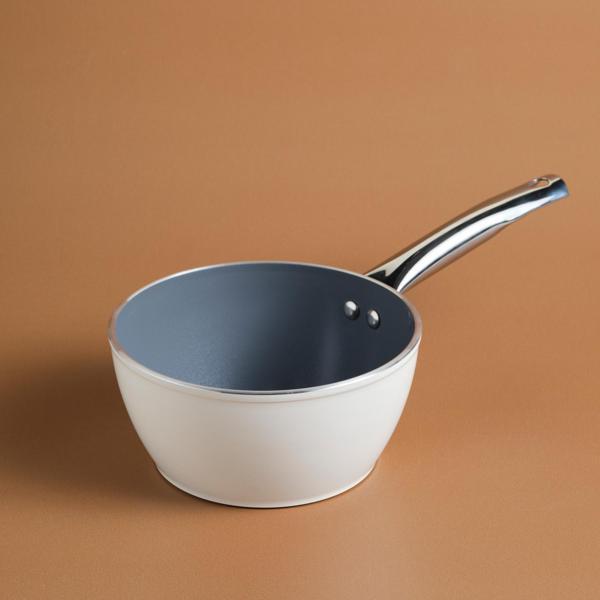 Karaca x Refika Swiss Crystal Creamy Metal Sütlük 18 cm - Image 1