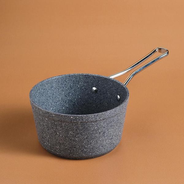 Karaca Biogranit Salvador Sütlük/Sosluk 18 Cm Gri - Image 1