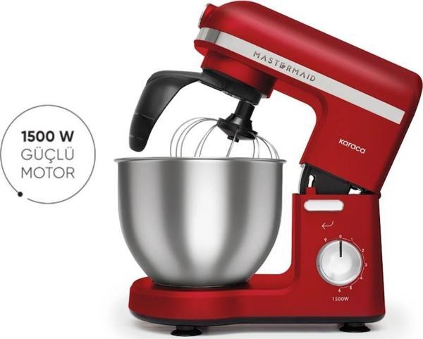 Karaca Mastermaid Chef Pro Çift Kollu Mutfak Şefi 1500W Rudolph Red - Image 1