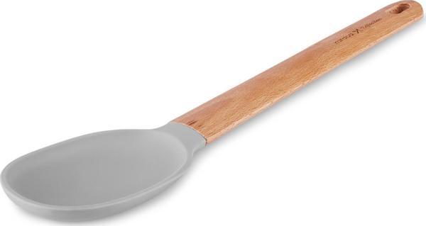 Karaca X Refika'Dan Ahşap Saplı Silikon Servis Kaşığı 32,1 Cm - Image 1