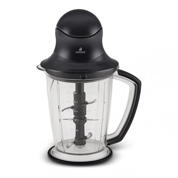 Karaca Multi XXL Doğrayıcı 1000W Shiny Black 1.5 L - Image 1