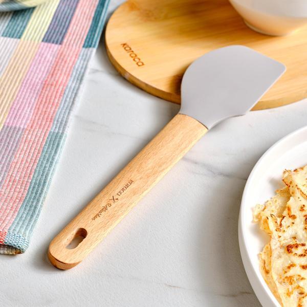 Karaca x Refika Gadgets Ahşap Saplı Silikon Spatula - Image 1