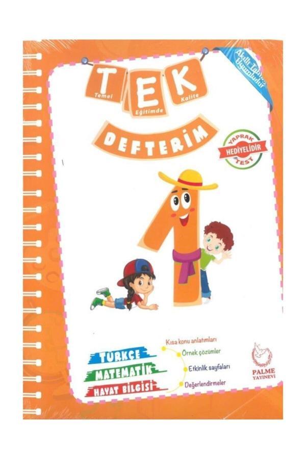 1. Sınıf Tek Defterim - Palme Yayınları - Palme Eğitim - Image 1