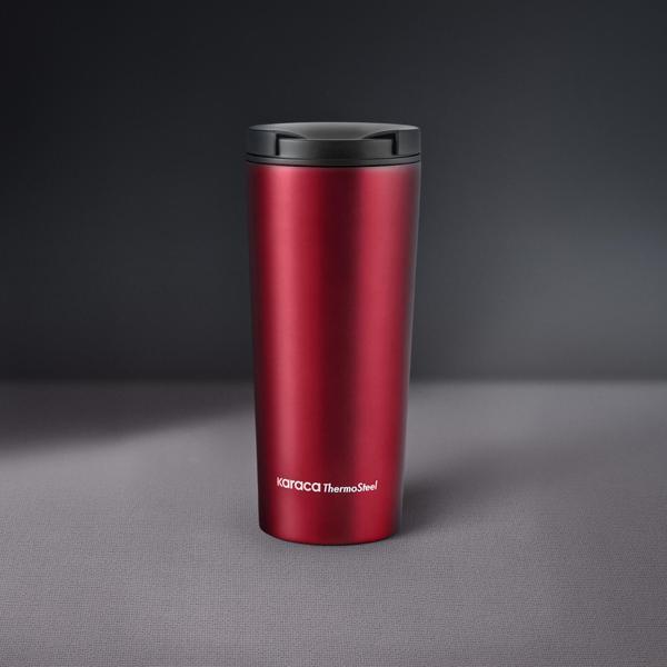 Karaca Sheeny Çelik Sızdırmaz Termos Kırmızı 450 ml - Image 1