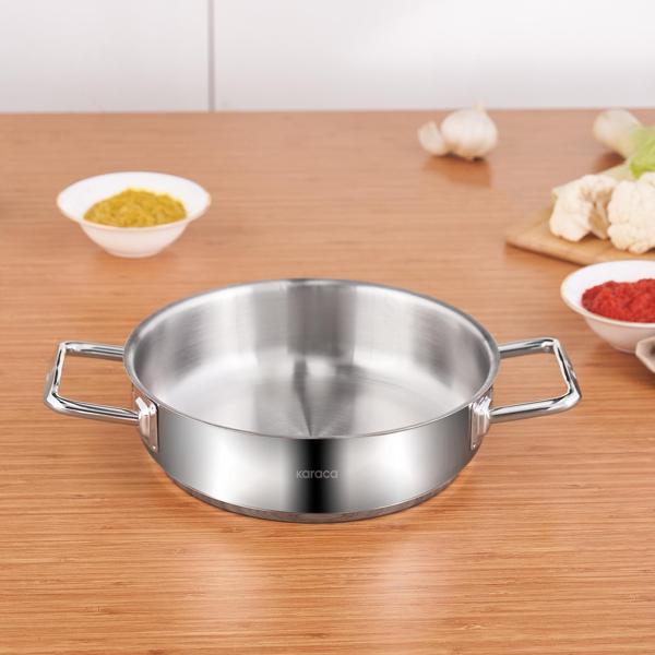 Karaca Grace İndüksiyon Tabanlı Çelik Sahan 20 Cm - Image 1