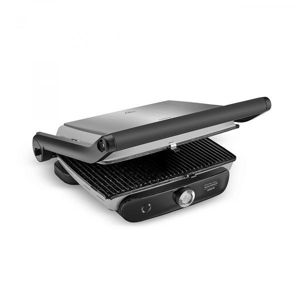 Karaca Gastro Grill Glass Premium 2400w Tost ve Izgara Makinesi Cool Gray - Image 1