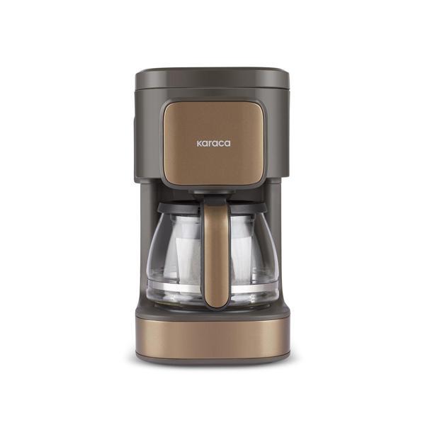 Karaca Just Coffee Aroma 2 in 1 Filtre Kahve Makinesi Walnut Brown - Image 1