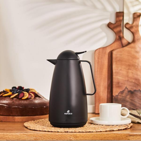 Karaca Stella Sızdırmaz Termos Siyah 1 L - Image 1