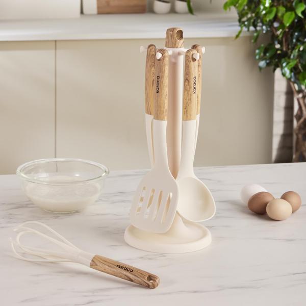 Karaca Melly 6 Parça Standlı Servis Seti - Image 1