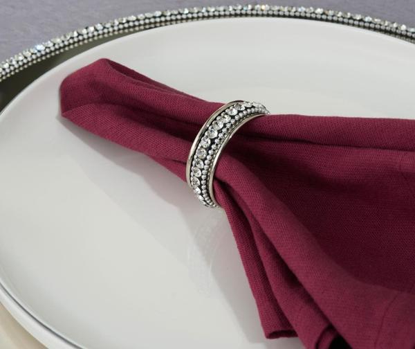 Karaca Home Majesty 4'Lü Peçete Yüzüğü - Image 1