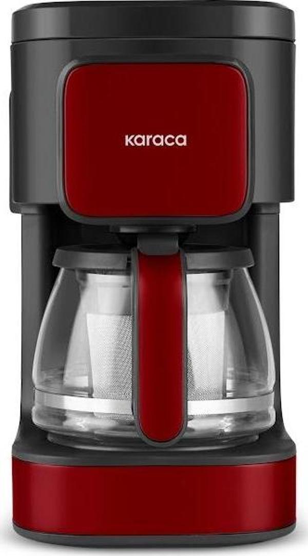 Karaca Just Coffee Aroma 2 İn 1 Filtre Kahve Ve Çay Demleme Makinesi Rudolph Red - Image 1