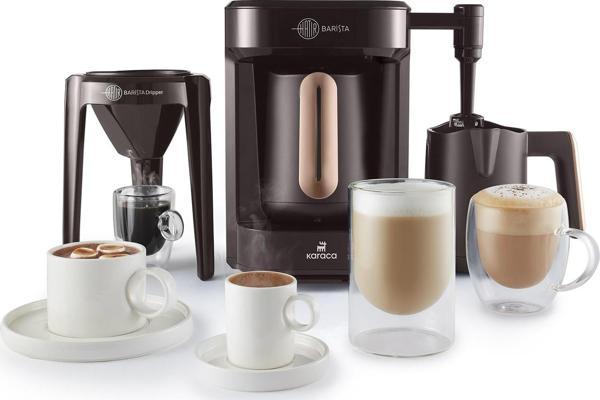 Karaca Hatır Barista Türk Kahve Makinesi Walnut Brown - Image 1