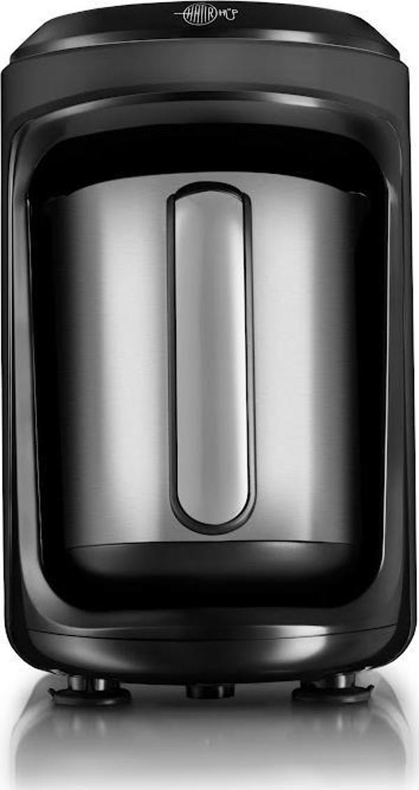 Karaca Hatır Hüp Aroma Steel Türk Kahve Makinesi Black Chrome - Image 1