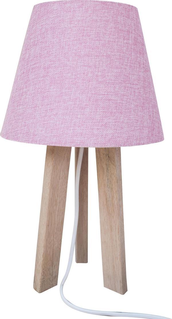 Tripod Abajur Masa Lambası Pembe - Image 1