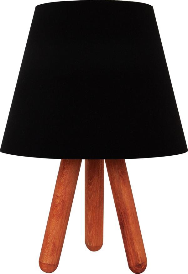 Tripod Abajur Masa Lambası Siyah - Image 1