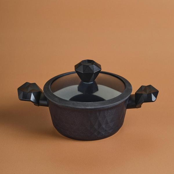 Karaca Biodiamond Antibakteriyel Kulp Tencere 18 Cm - Image 1