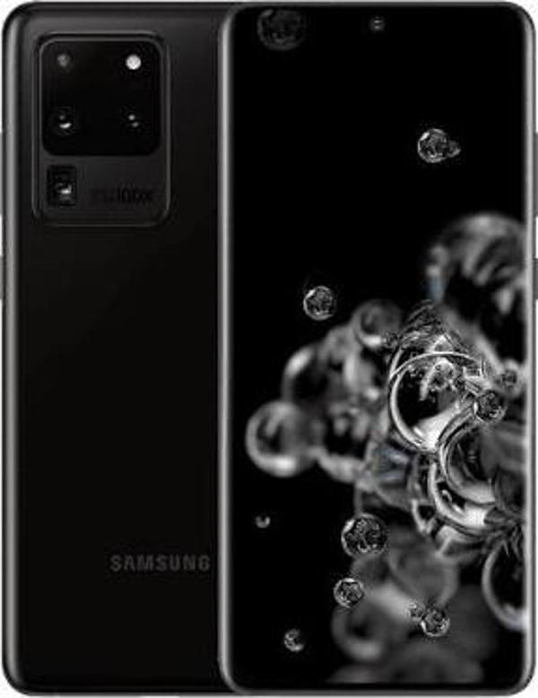 Yenilenmiş SAMSUNG GALAXY S20 ULTRA 128GB -A Kalite- Siyah - Image 1