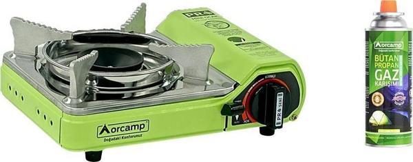 Orcamp Tekli Mini Portatif Ocak Yeşil+1 Adet Kartuş KTS-227 ORC-015-E1  - Image 1
