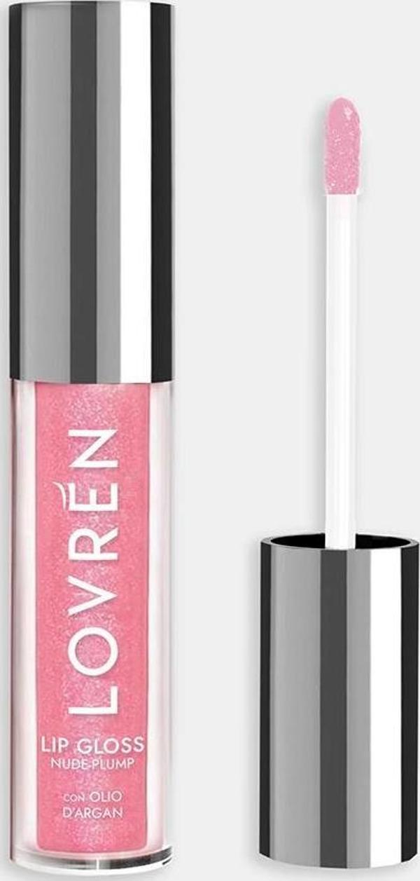 Lovren GL1 Lip Gloss Nude Plump Dolgunlaştırıcı Dudak Parlatıcısı - Image 1