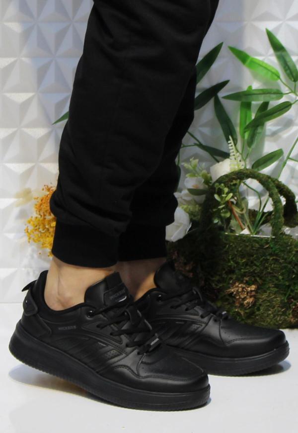 Fort Wks 2693 Siyah Rahat Hafif Sneaker Erkek Spor Ayakkabı - Image 1