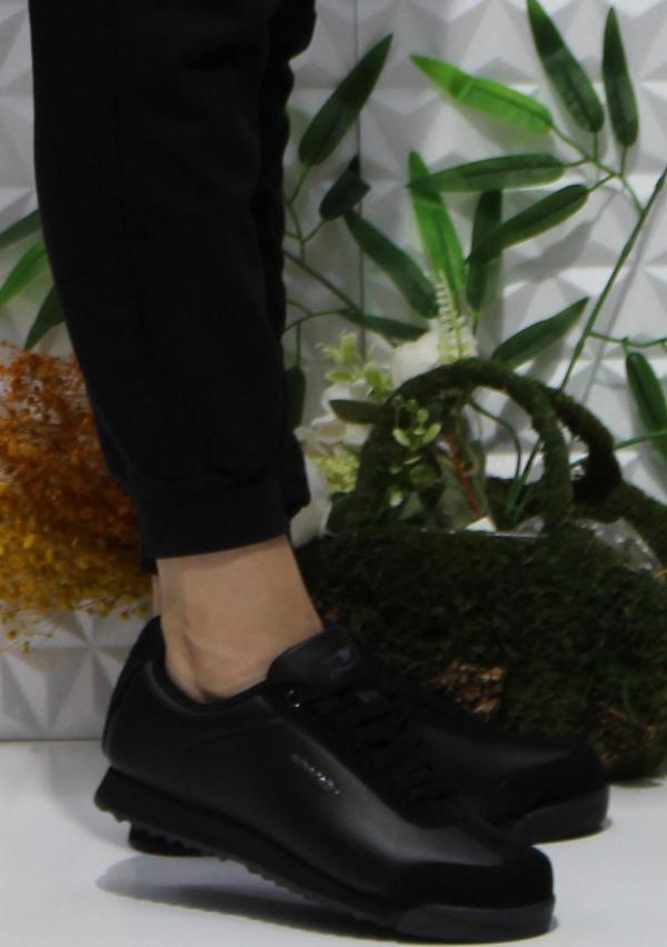 Fort Cheta Peru Siyah Rahat Kadın Erkek Sneakers Spor Ayakkabı - Image 1