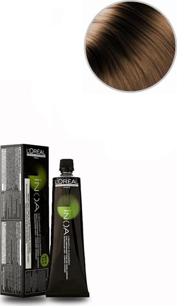 Loreal Professionnel Inoa 7.11 Orta Kumral Yoğun Küllü 60 gr Saç Boyası - Image 1
