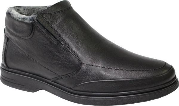 Polaris 100615 Siyah Anatomik Hakiki Deri Erkek Bot - Image 1