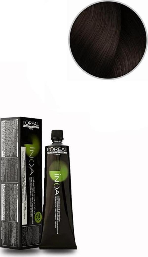 Loreal Professionnel Inoa 6.8 Koyu Kumral Mocha 60 gr Saç Boyası - Image 1