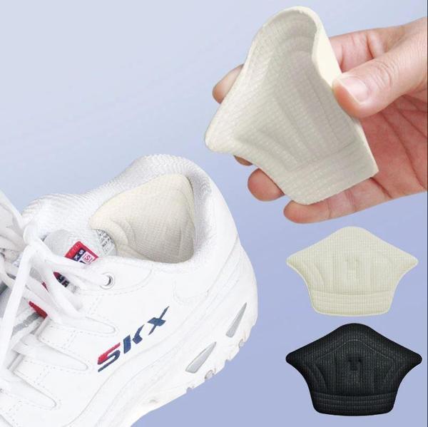 Siyah 5mm spor Ayakkabı Aşınma Önleyici Topuk Vurma Önleyici Ped S Boyutu Ayarlanabilir Ayakkabı Daraltma Pedi Topuk Yam - Image 1