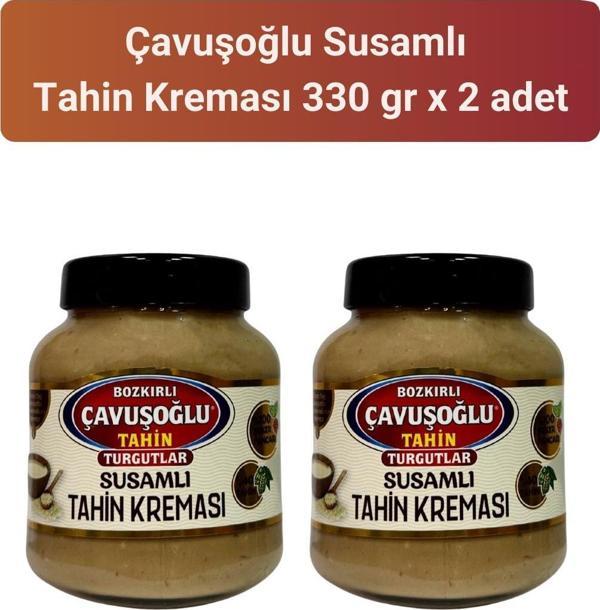 Çavuşoğlu Susamlı Tahin Kreması 330 gr x 2 Adet - Image 1