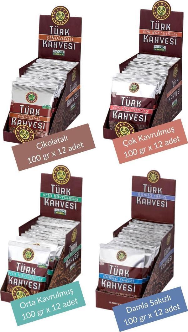 Kahve Dünyası 100 Gr Türk Kahvesi Deneme Paketi 48'li - Image 1