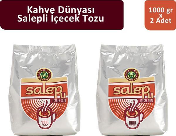 Kahve Dünyası Salep 1000 gr x 2 Adet - Image 1