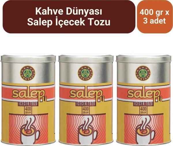 Kahve Dünyası Salep 400 gr x 3 Adet - Image 1