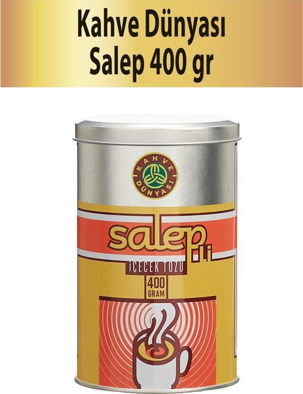 Kahve Dünyası Teneke Salep'li İçecek Tozu 400 gr - Image 1