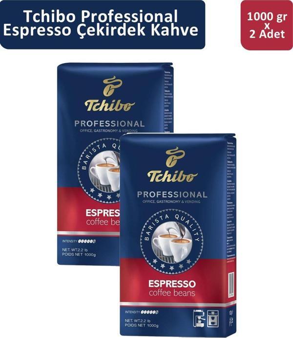 Tchibo Professional Espresso Çekirdek Kahve 1 kg x 2 Adet - Image 1