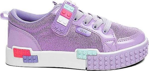 Celira Als Lila Keten Kız Çocuk Sneaker Spor Ayakkabı - Image 1