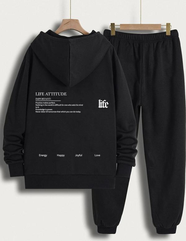 Unisex Life Baskılı Eşofman Takımı - Image 1