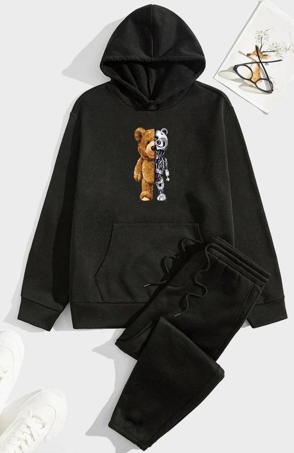 Unisex Boys Bear Eşofman Takımı - Image 1
