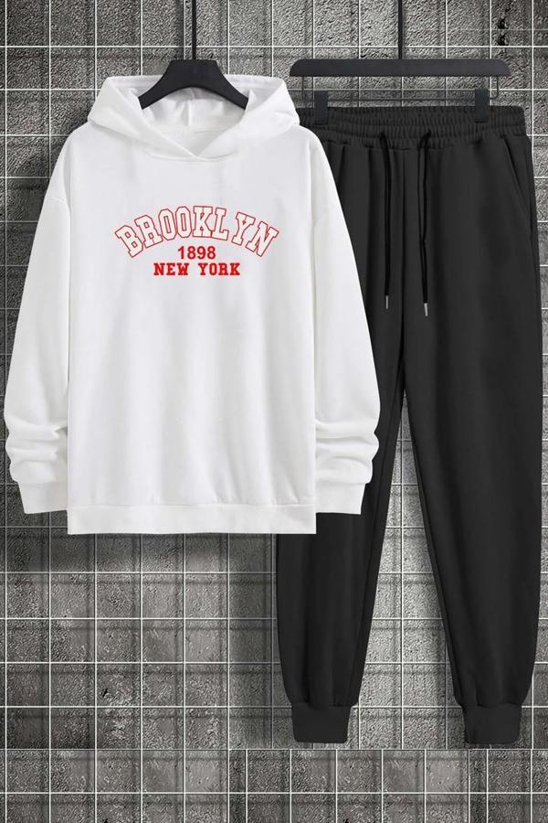 Unisex Brooklyn  Baskılı Eşofman Takımı - Image 1