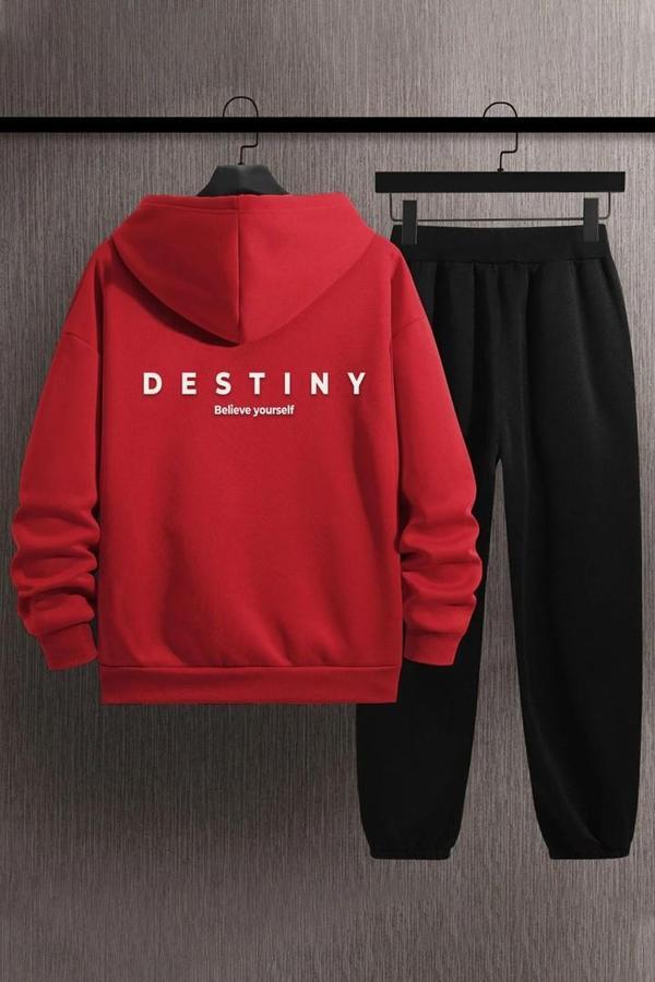 Unisex Destiny Baskılı Eşofman Takımı - Image 1
