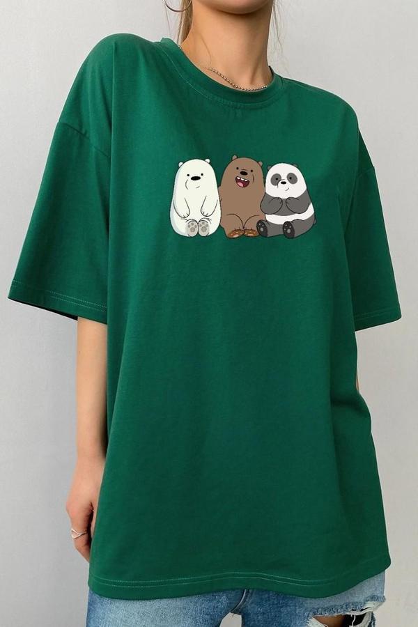 Unisex Kafadar Ayılar Tasarım Tshirt - Image 1