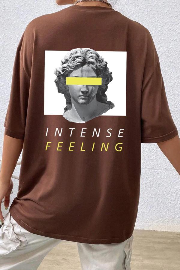 Unisex Aesthetic  Baskılı T-shirt - Image 1