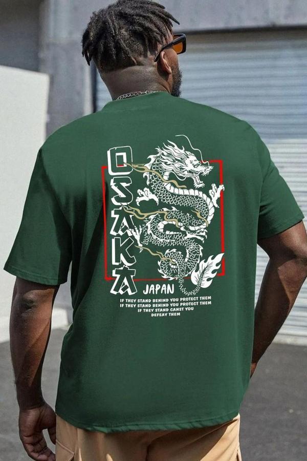 Unisex Osaka  Baskılı T-shirt - Image 1