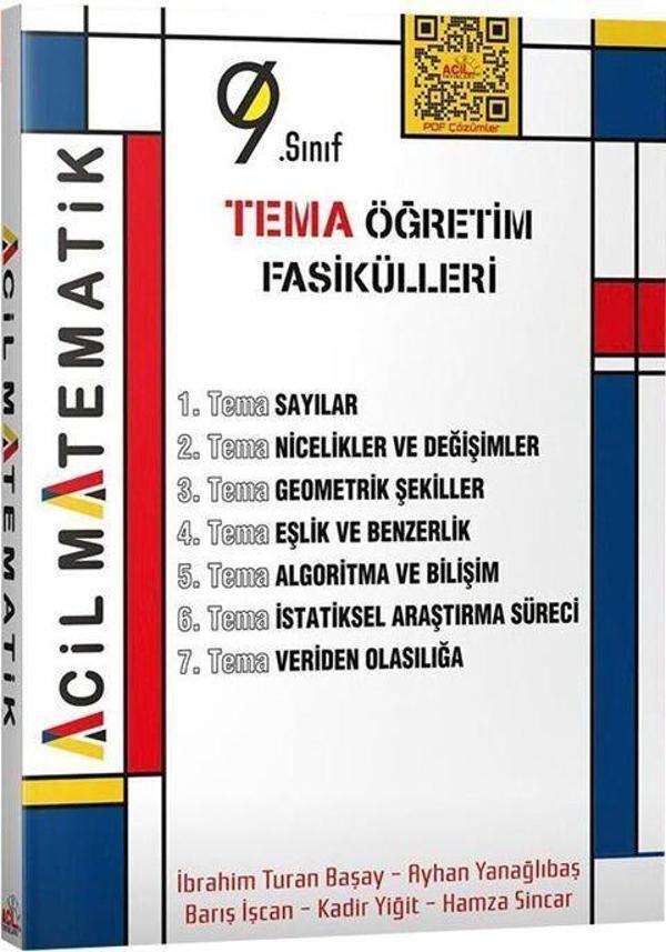 9. Sınıf Acil Matematik Tema Öğretim Fasikülleri - Acil Yayınları - Image 1