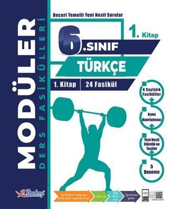 6. Sınıf Modüler Türkçe Ders Fasikülleri - Berkay Yayıncılık - Image 1